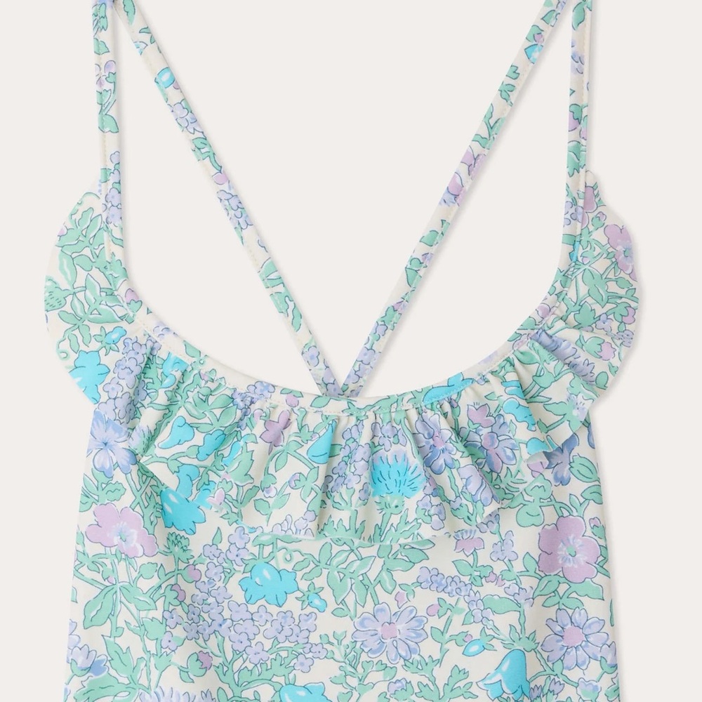 Bonpoint Liberty print bathingsuit